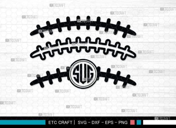 American Football Monogram: Graphics for Crafts-Driven Branding