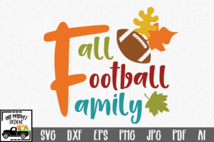 Fall Football Family Graphics for Crafts