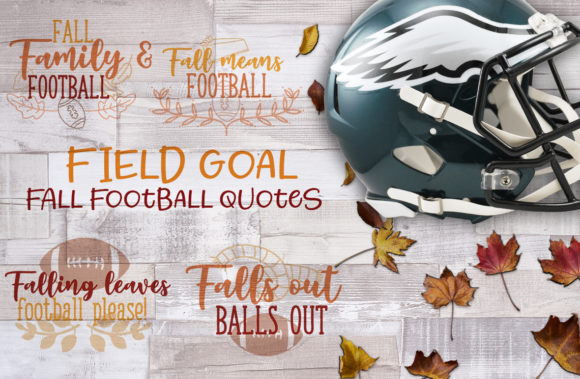 Fall Football Quotes Graphics for Crafts