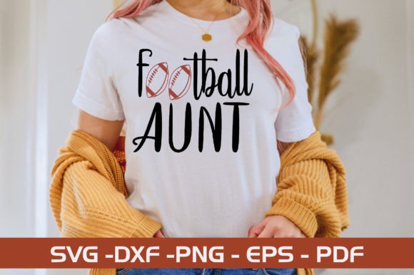 Football Aunt SVG Design: Graphics & Crafts Asset Review