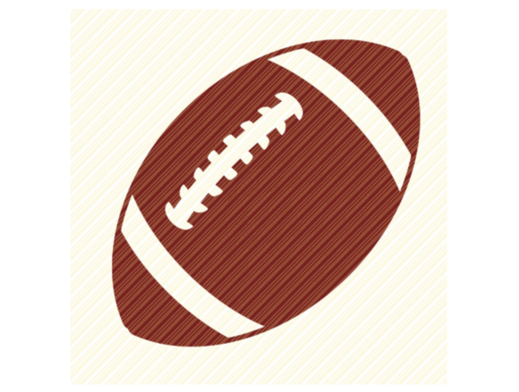 Football Graphic for Crafts & Digital Products