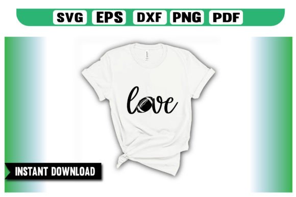 Football Love SVG: Crafts & Graphics for Local Branding