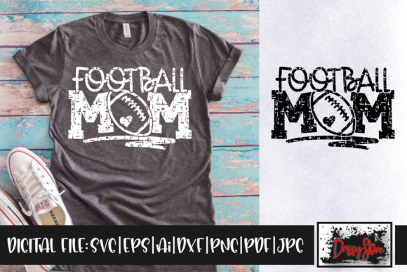 Football Mom Grunge