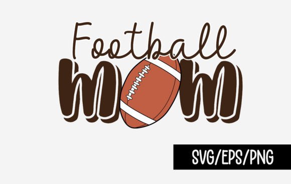 Football SVG Cut File Design for Crafts & Graphics