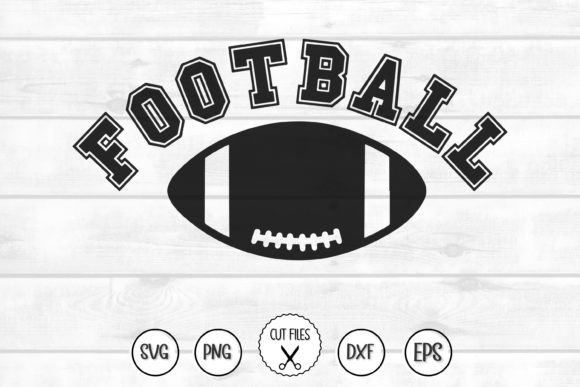 Football SVG Graphics for Crafts & Commercial Design