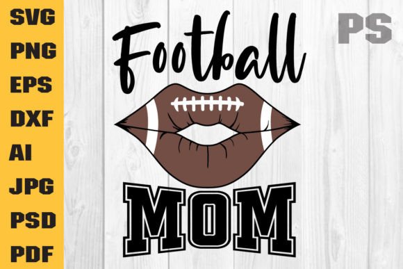 Football SVG Graphics for Crafts & Digital Products
