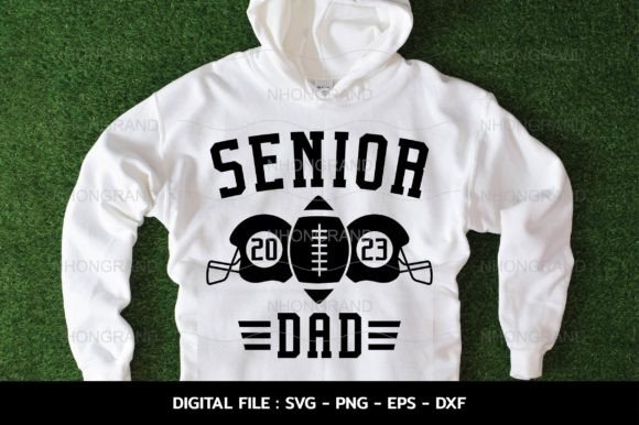 Senior Dad 2023 American Football, Lover Graphics